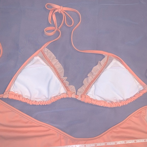 NWOT Lacey Triangle Bikini Set - Picture 6 of 7